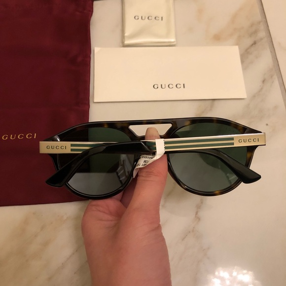 NEW GUCCI AVIATOR SUNGLASSES - Picture 5 of 12